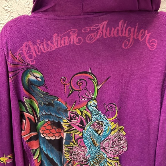 Christian Audigier sweater hoodie - Picture 5 of 9